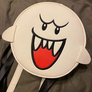 Boxlunch Exclusive Super Mario Glow in the Dark Boo Mini Backpack